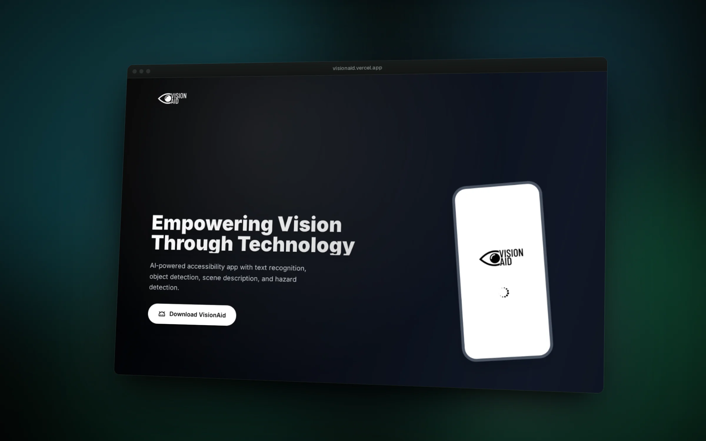 An assistant for people who are blind or have low vision